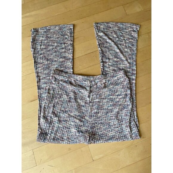 BP Bnwot Women "Space-Dye" Flare Pants Plus New - Picture 5 of 6